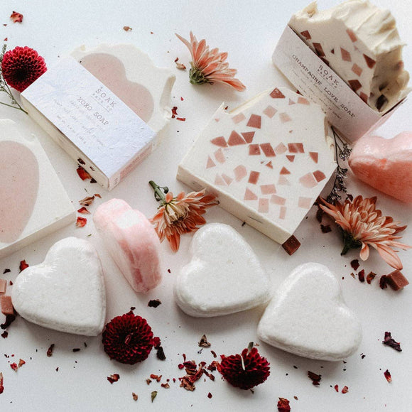 Champagne Love Soap Bar - Canadian Made