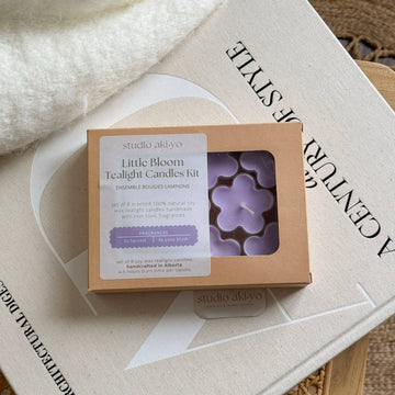 Little Bloom Tealight Candle Set - 0