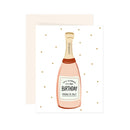 Birthday Champagne Illustrated Card-1