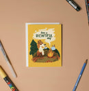 Camping Dog Brewtiful Day - Illustrated Everyday Card-1