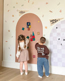 JUMBO Magic Playwall - Arch Magnetic Wall Decal for Kids-7