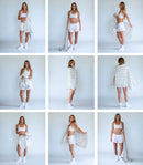 Polka Dot Bath Towel in Ceramic Clay, Workshop White-2