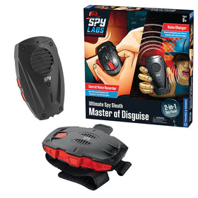 Spy Labs: Ultimate Spy Sleuth 2 - Master of Disguise - Secret Voice Recorder/Voice Changer