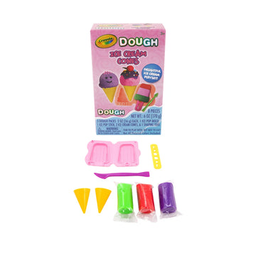 Crayola Silly Scent Dough Small Playset Ice Cream - 0