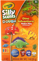 Crayola Silly Scent Dough Small Playset Dinosaurs-1