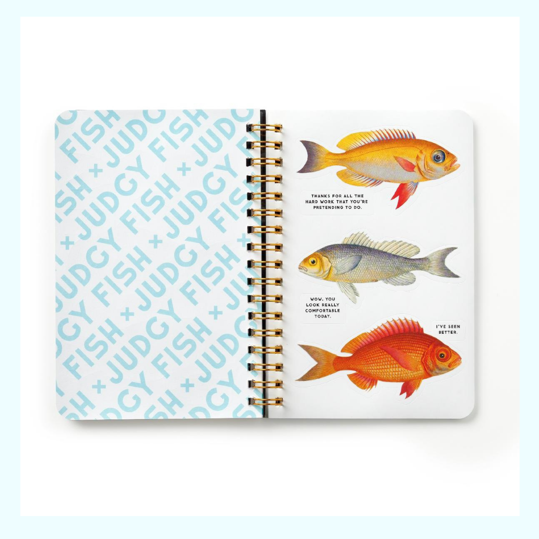 Judgy Fish Sticker Book