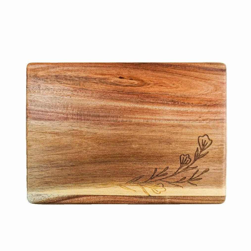 Flowers Cutting Board