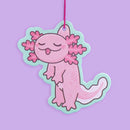Dangling Axolotl Bubble Gum Scented Air Freshener-2