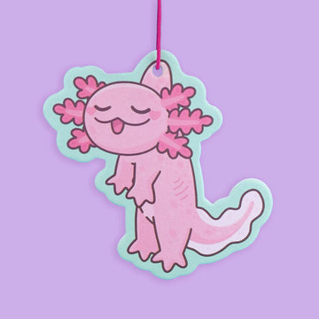 Dangling Axolotl Bubble Gum Scented Air Freshener - 0
