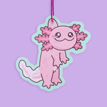Dangling Axolotl Bubble Gum Scented Air Freshener