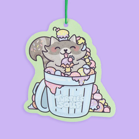 Trashy Treats Raccoon Bakery Scented Air Freshener