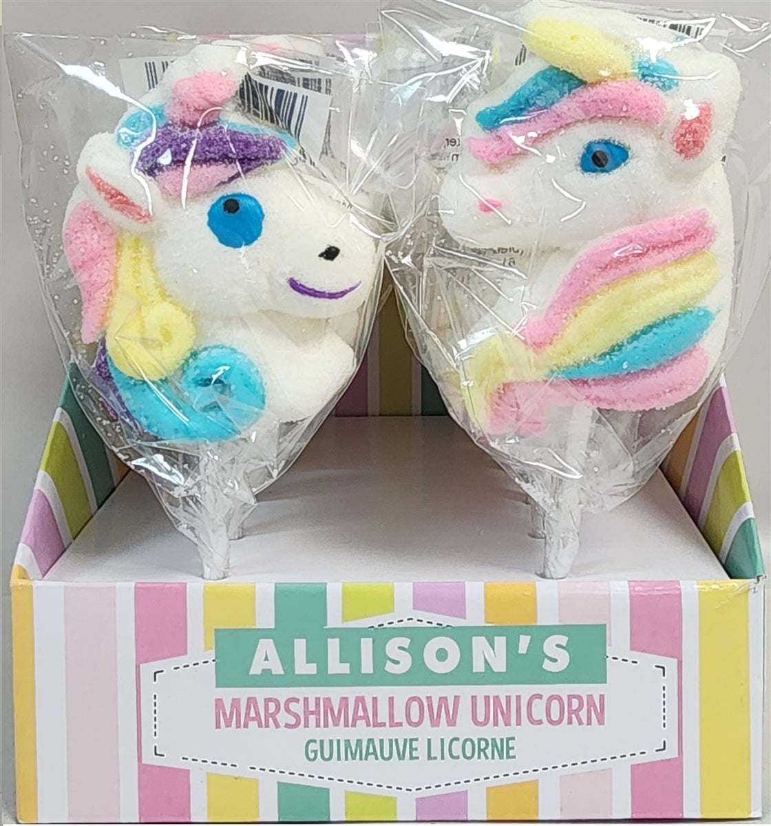 Unicorn Marshmallow Pop | Allison's Fine Foods