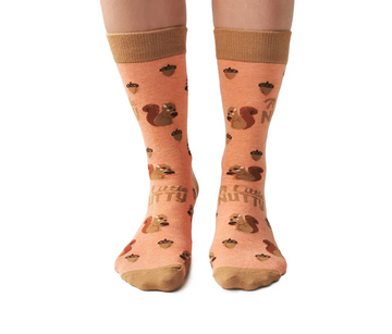 Women's A Little Nutty Socks - 0