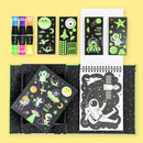 Neon Colouring Set - Outer Space-4