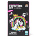 Neon Colouring Set - Unicorns and Friends-1