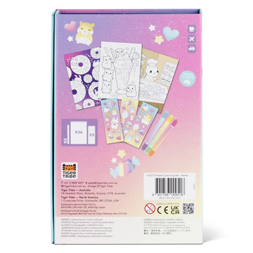 Pastel Colouring Set - Kawaii Cafe - 0