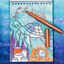 Shimmer Colouring Set - Sea Life-4