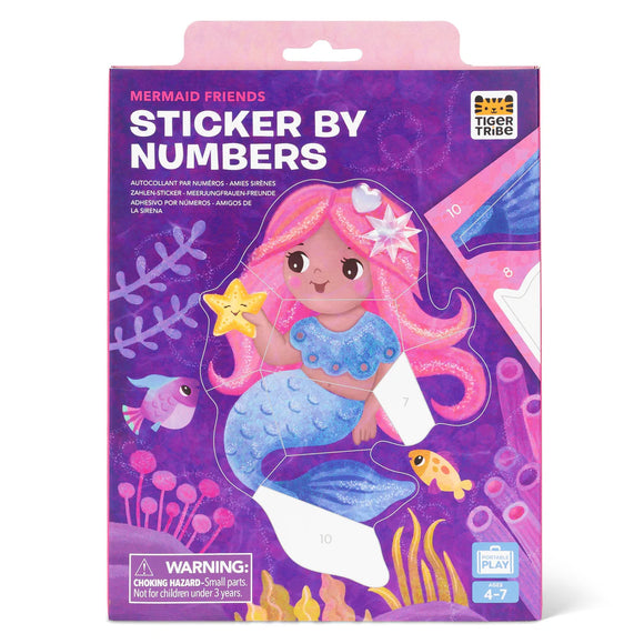 Sticker By Numbers - Mermaid Friends