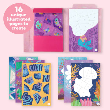 Sticker By Numbers - Mermaid Friends - 0
