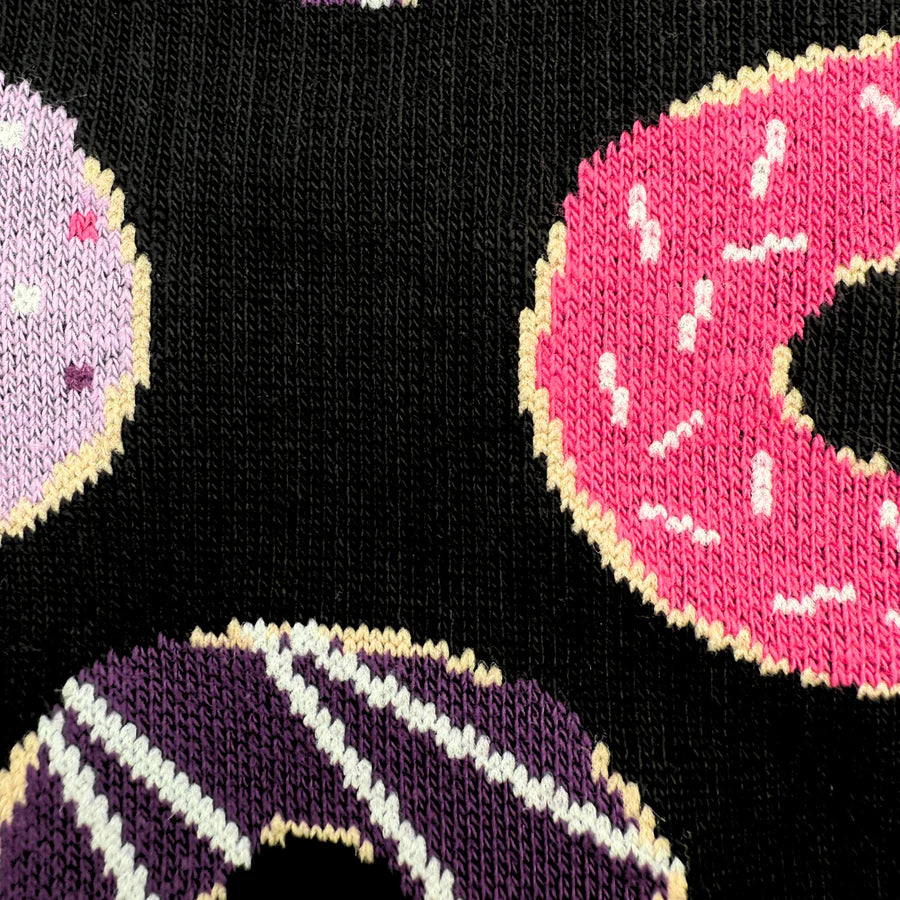 Men's Donut Neon Athletic Socks