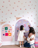Peel & Stick Fabric Wall Stickers-4