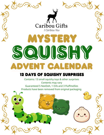 12-day Squishy Advent Calendar (preorder, ships week of Sept 21st)