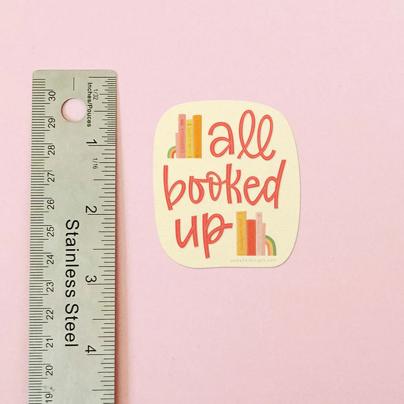 Bookish Vinyl Sticker - 0