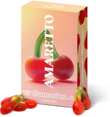 Amaretto Cherries Cocktail Gummies