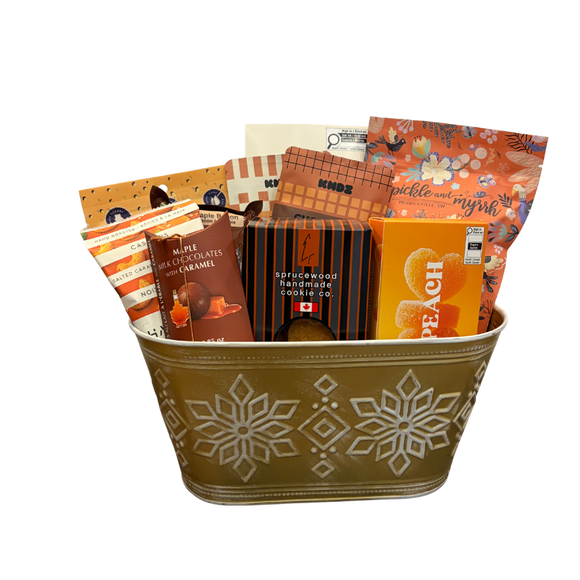 Amber Frost Gift Basket