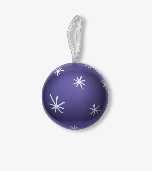Women's Blue Snowflakes Sock In Balls