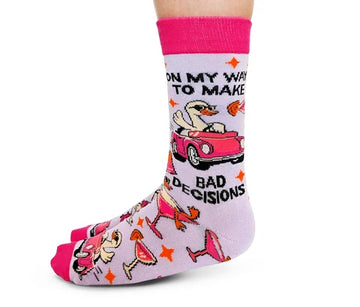 Women's Bad Decisions Socks