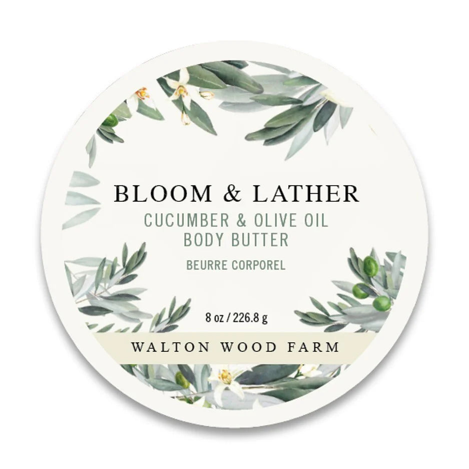 Cucumber Olive Body Butter - 8oz