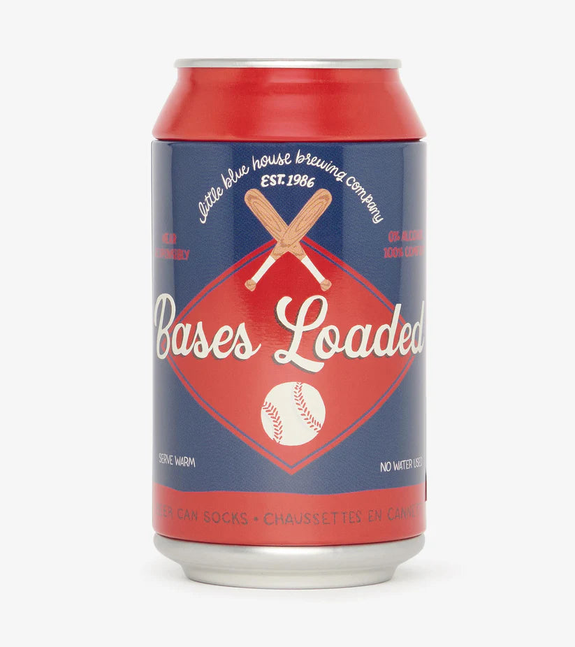 Bases Loaded Men's Beer Can Socks