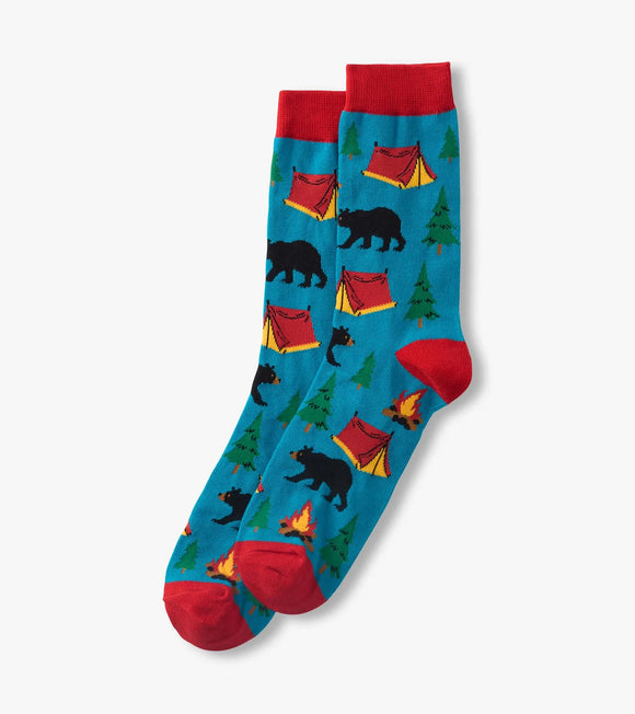 Men's Hoppy Camper Beer Can Socks
