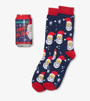 Men's Hoppy Holidays Beer Can Socks-1