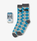Ice Cold Bear Men's Beer Can Socks-1