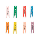 Mini Rainbow Clothespin Bag Clips-1