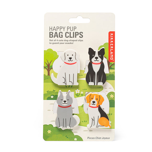 Happy Pup Bag Clips
