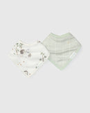 Loulou Lollipop Bandana Bib Set (various patterns)-6