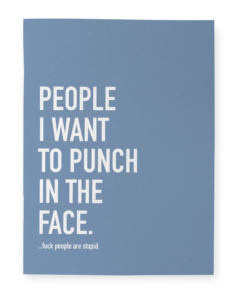 Punch People Notebook