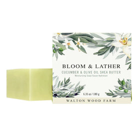 Cucumber & Olive Oil Shea Butter Soap Bar