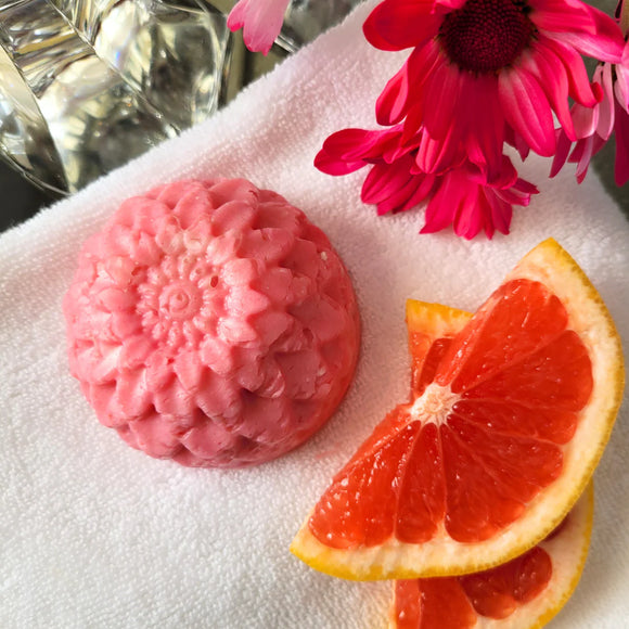 Pink Grapefruit & Palmarosa Body Wash Bar - Soap-Free