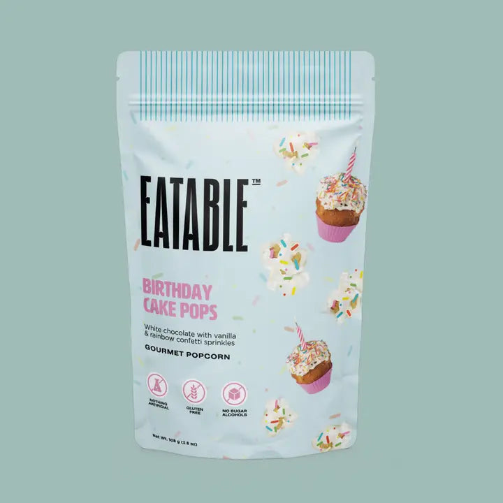 Birthday Cake Pops - Gourmet Popcorn (Eatable)