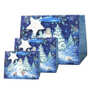 Blue Snowman Gift Bags-1