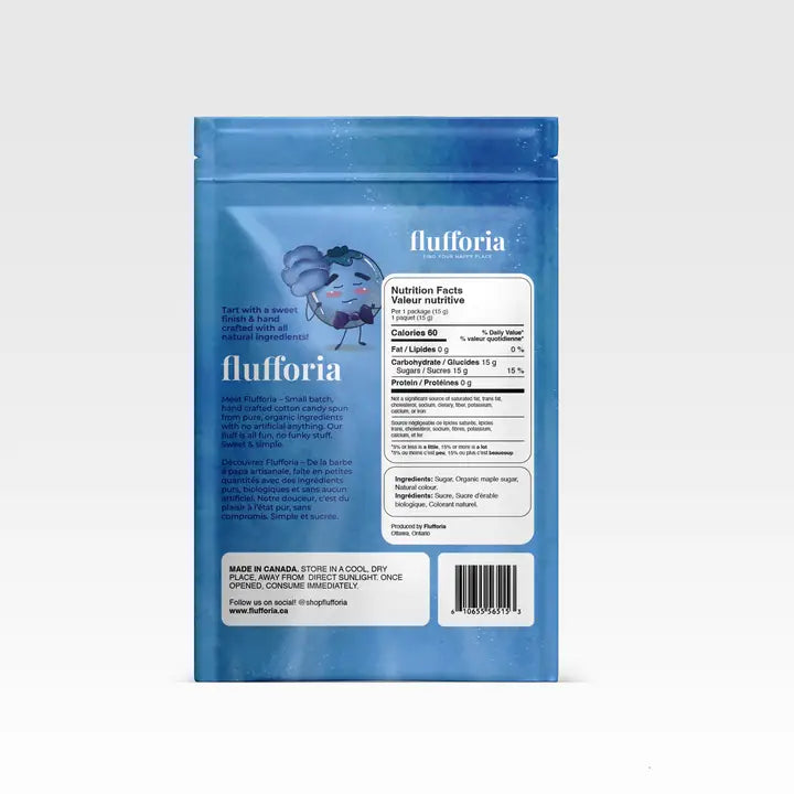 Bluebeary | Organic All Natural Flavored Cotton Candy