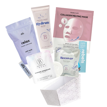 Blush & Bubbles Spa Gift Basket - 0