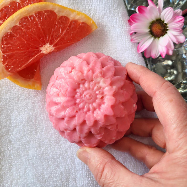 Pink Grapefruit & Palmarosa Body Wash Bar - Soap-Free - 0