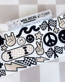 Peel & Stick Fabric Wall Stickers-6