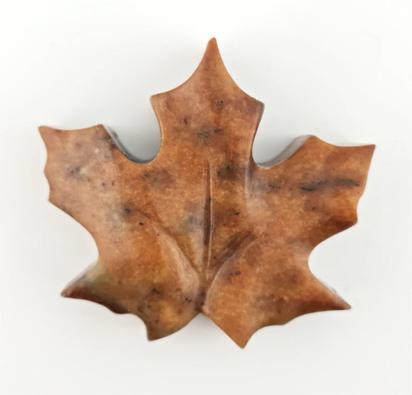Maple Leaf Soapstone Carving Kit