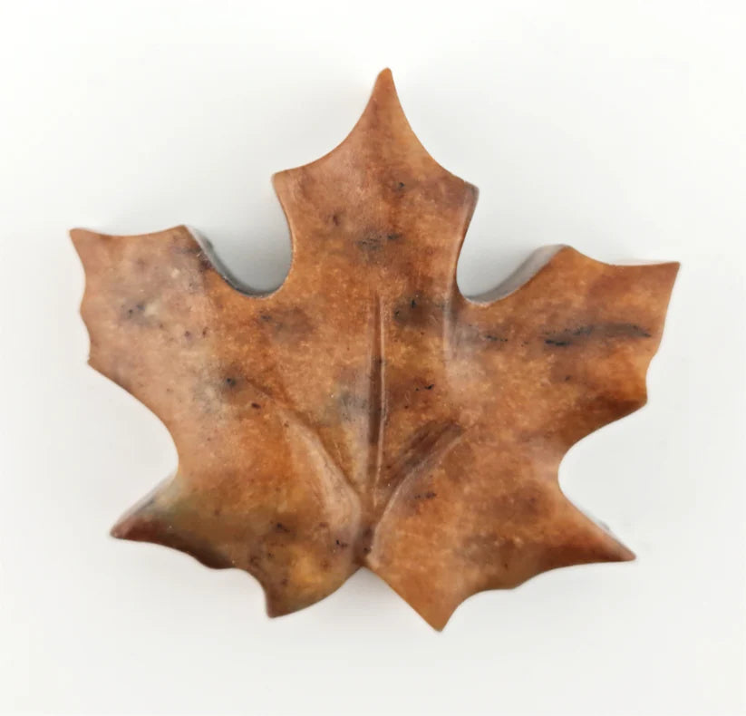 Maple Leaf Soapstone Carving Kit - 0